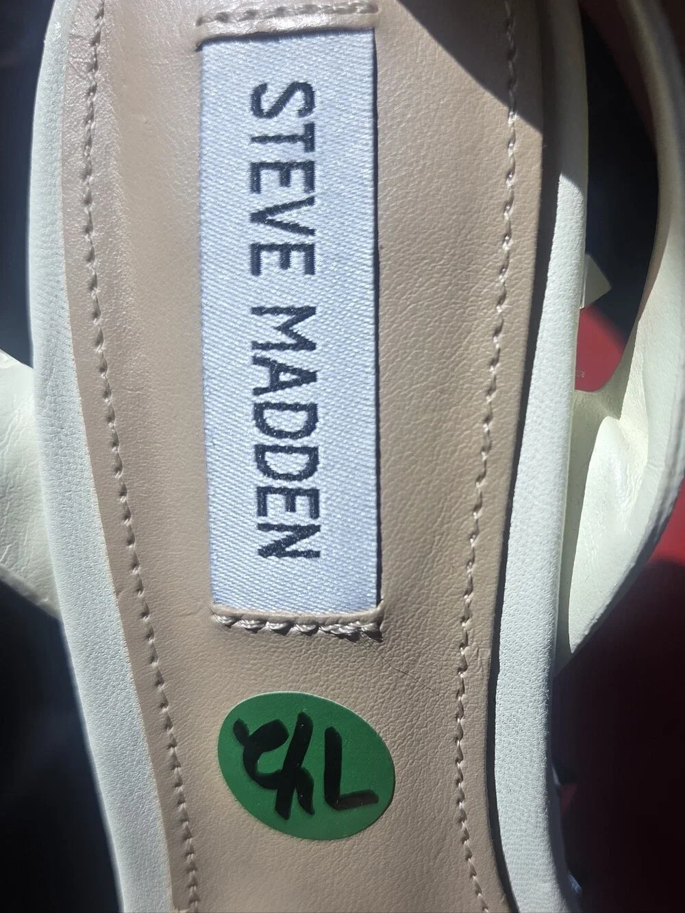 Steve Madden elegant cream